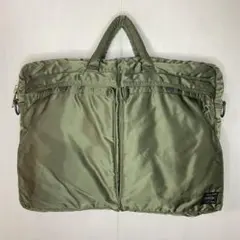 PORTER タンカー 2way ビジネスバッグ ショルダー セージグリーン