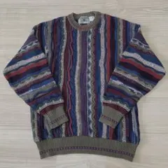 古着　IDEA UOMO 3Dニット プルオーバーニット　セーター