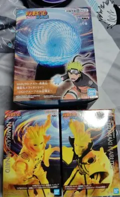 ナルト疾風伝　うずまきナルト　波風ミナト　螺旋丸エフェクトライト　GiGO限定