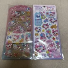 【正規品】まじかるみゅーちゃん ドロップジェリーシール 平成はっぴーフォン