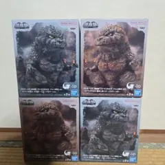 鎮座獣 ゴジラ フィギュア 4点セット