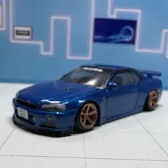 ホットウィール　ニッサンスカイラインGT-R V-SPECⅡ カスタム
