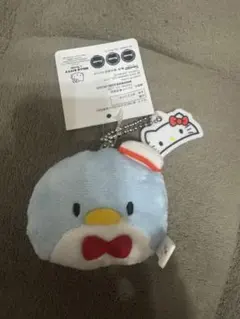 新品未使用　タキシードサム　ぬいぐるみキーホルダー　サンリオ　はぴだんぶい