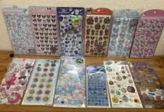 全て国内正規品　いろんなシールセット　まとめ売り12枚セット