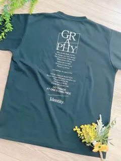 WGW Graphy バックプリント 半袖Tシャツ ブラックのサムネイル