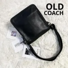 美品 vintage coach 2way archive メッセンジャー 黒