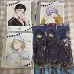 ツイステ　フォト風カードコレクション　くつろぎマイルーム　ポムフィオーレ+おまけ