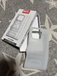 DIESEL 透明シリコンケース iPhone 15 Pro