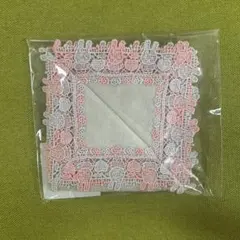近沢レース　ミッフィー コラボハンカチ　グレー
