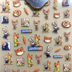 ズートピア ディズニー ネイルシール