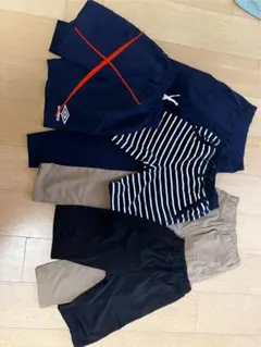 GU ユニクロなど　長ズボン半ズボン 4点セット