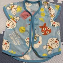 ドラえもん 羽織り　フリース　スリーパー サイズ80