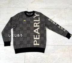 美品 パーリーゲイツ 近年 カシミヤ 蓄熱裏地 スニード ニット