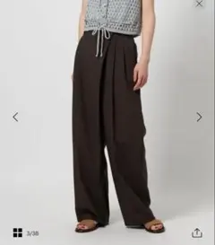 〈beauty&youth〉ワイドパンツ　スラックス