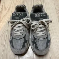 New Balance 993 グレー USA製 スニーカー