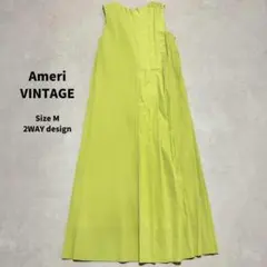 美品 AmeriVINTAGE アメリヴィンテージ プリーツロングワンピース