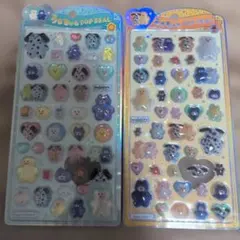 正規品 モジョジョジョうるちゅるポップシール ２種