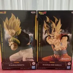 Grandista-Gogeta & Son Goku II フィギュアセット