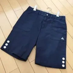 Sサイズ adidas レディース ゴルフパンツ ハーフパンツ ブラック