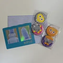 パチもんのトモダチ! TheTOMODACHI! 缶バッジ ステッカー セット