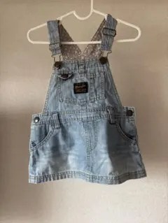 【Wrangler 】デニム ジャンパースカート 90cmのサムネイル