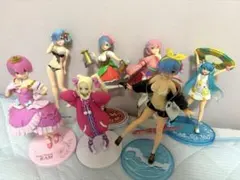 I*す様 リゼロ(6体)+初音ミク(一体) まとめ売り