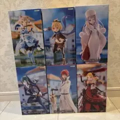ユリウス アナスタシア フェリス クルシュGIGOフィギュアリゼロ 7体