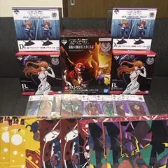 エヴァンゲリオン フィギュアセット アスカ・ラングレー 一番くじ　セブンイレブン