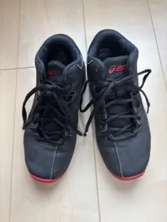 【小学生】ASICS バスケットボールシューズ ブラック/レッド22.0cm