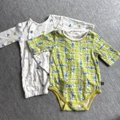 ベビー服 70サイズ　セット 長袖・半袖ボディスーツ　プレオール　ツーウェイ