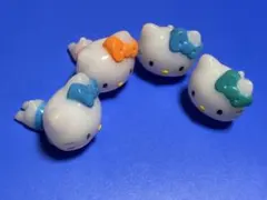 2004年製、サンリオ ハローキティ ミニフィギュア 4個セット