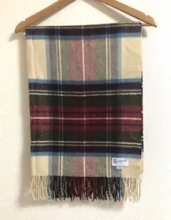 ジョンストンズ　カシミヤ　大判ストール　へシアンドレススチュワート