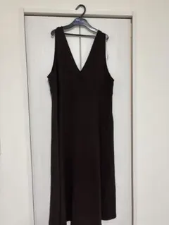 ジャンパースカート ロングワンピース