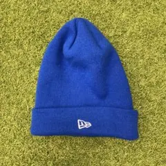 【NEW ERA】ニット帽 ブルー
