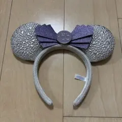 Disney 100 カチューシャ シルバー パープルのサムネイル