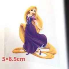 ラプンツェル アイロン接着ワッペン 5×6.5cm