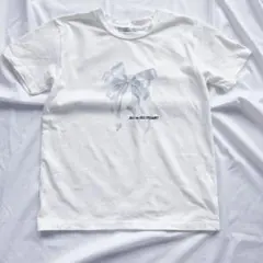 JILL by JILLSTUART フォトジェニックリボンTシャツ ホワイト