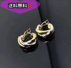 新品　即購入可　トリニティピアス 登坂広臣さん　着用男女兼用 ピアス ゴールドのサムネイル
