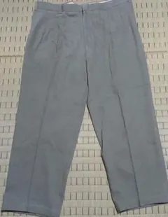 メンズスラックス 2タック　グレー　ウエスト103cm