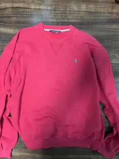 Champion 赤 クルーネック トレーナー 三角タグ