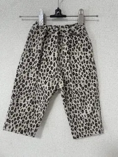 【美品】BREEZE ブリーズ サイズ90 レオパード ヒョウ柄 パンツ
