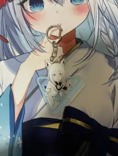 白上フブキ アクリルキーホルダー