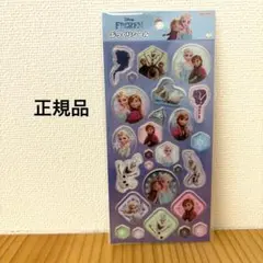エルサ　アナと雪の女王　ディズニー　ぷっくりシール　正規品　サンスター文具