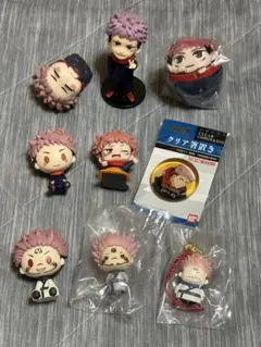 呪術廻戦 おひるねこミニフィギュア ちょこのっこフィギュア 虎杖悠仁 両面宿儺