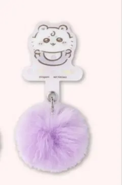 【匿名配送】ぽんぽんチャーム付きフォンタブ　ちいかわベビー　ノベルティ　モモンガ