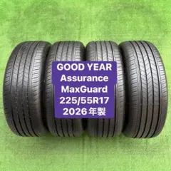 ほぼ新品GOOD YEAR 225/55R17 2026年製 サマータイヤ4本のサムネイル