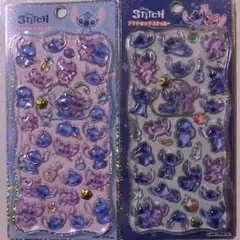 スティッチ　プチドロップステッカー２シート