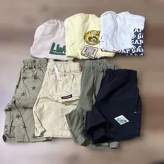 男児　半袖半ズボンまとめ売り　7点　90cm 100cm