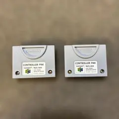 Nintendo 64 コントローラーパック NUS-004 2個セット