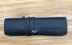STAEDTLER ロールペンケース レザー　ネイビー